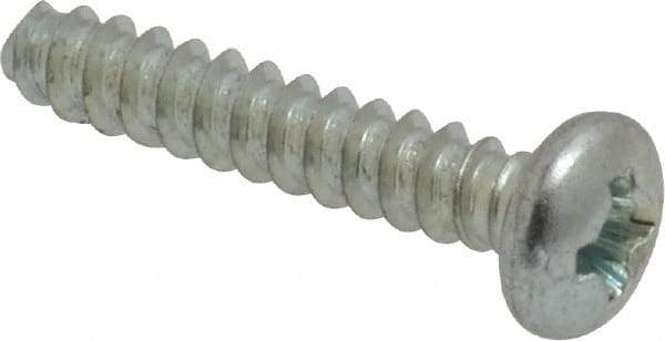 Value Collection - #6 Pan Head Phillips Sheet Metal Screw - Steel, 3/4" Length Under Head, Grade 2 - Industrial Tool & Supply