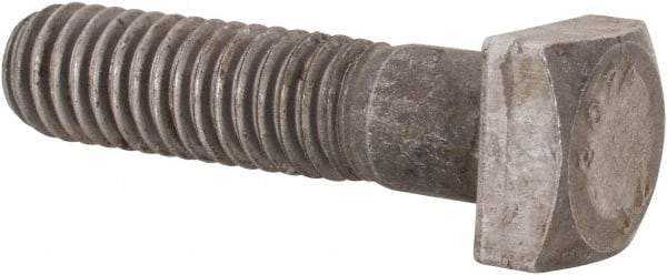 Value Collection - 3/8-16" UNC, 1-1/2" Length Under Head Square Head Bolt - Grade 2 Steel, Uncoated - Industrial Tool & Supply