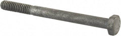 Value Collection - 1/4-20 Thread, 3" Length Under Head, Steel Hex Head Bolt - Hot Dipped Galvanized Coated, UNC Thread, ASTM A307, Grade 2 - Industrial Tool & Supply