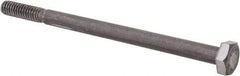 Value Collection - 1/4-20 Thread, 4" Length Under Head, Steel Hex Head Bolt - Uncoated, UNC Thread, ASTM A307, Grade 2 - Industrial Tool & Supply