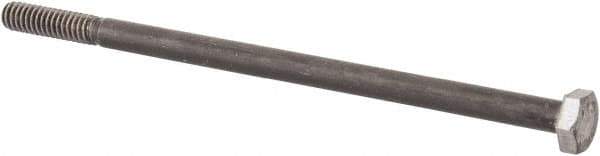 Value Collection - 1/4-20 Thread, 5" Length Under Head, Steel Hex Head Bolt - Uncoated, UNC Thread, ASTM A307, Grade 2 - Industrial Tool & Supply
