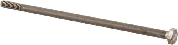 Value Collection - 1/4-20 Thread, 6" Length Under Head, Steel Hex Head Bolt - Uncoated, UNC Thread, ASTM A307, Grade 2 - Industrial Tool & Supply