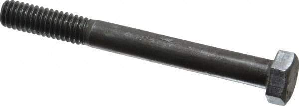 Value Collection - 5/16-18 Thread, 3" Length Under Head, Steel Hex Head Bolt - Uncoated, UNC Thread, ASTM A307, Grade 2 - Industrial Tool & Supply