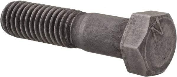 Value Collection - 7/16-14 Thread, 1-3/4" Length Under Head, Steel Hex Head Bolt - Uncoated, UNC Thread, ASTM A307, Grade 2 - Industrial Tool & Supply