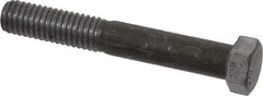 Value Collection - 7/16-14 Thread, 3" Length Under Head, Steel Hex Head Bolt - Uncoated, UNC Thread, ASTM A307, Grade 2 - Industrial Tool & Supply