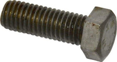 Value Collection - 1/2-13 Thread, 1-1/2" Length Under Head, Steel Hex Head Bolt - Uncoated, UNC Thread, ASTM A307, Grade 2 - Industrial Tool & Supply