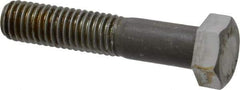 Value Collection - 1/2-13 Thread, 2-1/2" Length Under Head, Steel Hex Head Bolt - Uncoated, UNC Thread, ASTM A307, Grade 2 - Industrial Tool & Supply