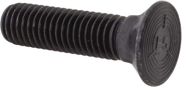 Value Collection - 1/2-13 UNC, 2" OAL, Steel Plow Bolt - Uncoated, Grade 5 - Industrial Tool & Supply