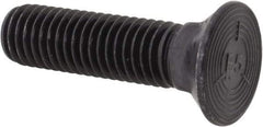 Value Collection - 1/2-13 UNC, 2" OAL, Steel Plow Bolt - Uncoated, Grade 5 - Industrial Tool & Supply
