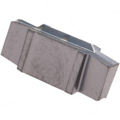 Iscar - 170010GIP Grade IC908, 1.7mm Cutting Width Carbide Grooving Insert - 3mm Max Depth of Cut, Neutral, 0.1mm Corner Radius, TiAlN Finish - Industrial Tool & Supply