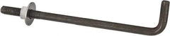 Value Collection - 5/8-11, 12" OAL Bent Anchor Bolt - Grade 2 Steel - Industrial Tool & Supply