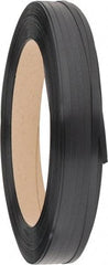 Made in USA - 3,600' Long x 1/2" Wide, Coil Case Polypropylene Strapping - 500 Lb Capacity, 0.02" Thick - Industrial Tool & Supply