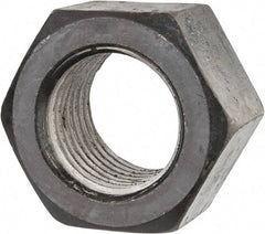 Value Collection - 2-1/4 - 4-1/2 UNC Steel Right Hand Hex Nut - 3-3/8" Across Flats, 1-55/64" High, Uncoated - Industrial Tool & Supply