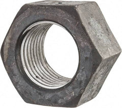 Value Collection - 2-3/4 - 4 UNC Steel Right Hand Hex Nut - 4-1/8" Across Flats, 2-23/64" High, Uncoated - Industrial Tool & Supply