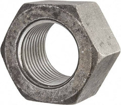 Value Collection - 3-4 UNC Steel Right Hand Hex Nut - 4-1/2" Across Flats, 2-37/64" High, Uncoated - Industrial Tool & Supply