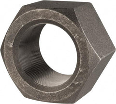 Value Collection - 2-1/2 - 12 UN Steel Right Hand Hex Nut - 3-3/4" Across Flats, 2-9/64" High, Uncoated - Industrial Tool & Supply