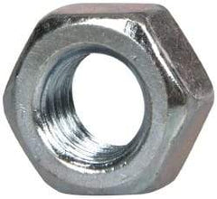 Value Collection - M8x1.25 Metric Coarse Steel Right Hand Hex Nut - 13mm Across Flats, 6.5mm High, Zinc-Plated Finish - Industrial Tool & Supply