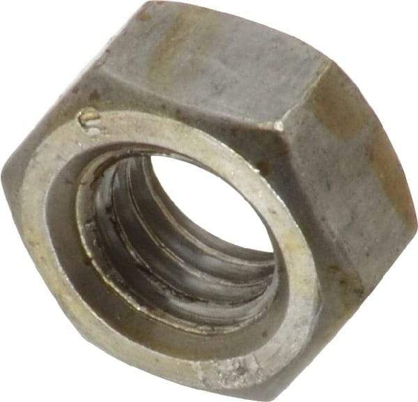 Value Collection - M8x1.25 Steel Right Hand Hex Nut - 13mm Across Flats, 6.5mm High, Uncoated - Industrial Tool & Supply