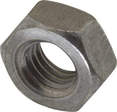 Value Collection - M10x1.50 Steel Right Hand Hex Nut - 17mm Across Flats, 8mm High, Uncoated - Industrial Tool & Supply