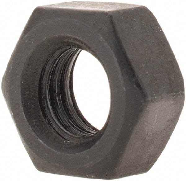 Value Collection - M8x1.25 Steel Right Hand Hex Nut - 13mm Across Flats, 6.5mm High, Uncoated - Industrial Tool & Supply