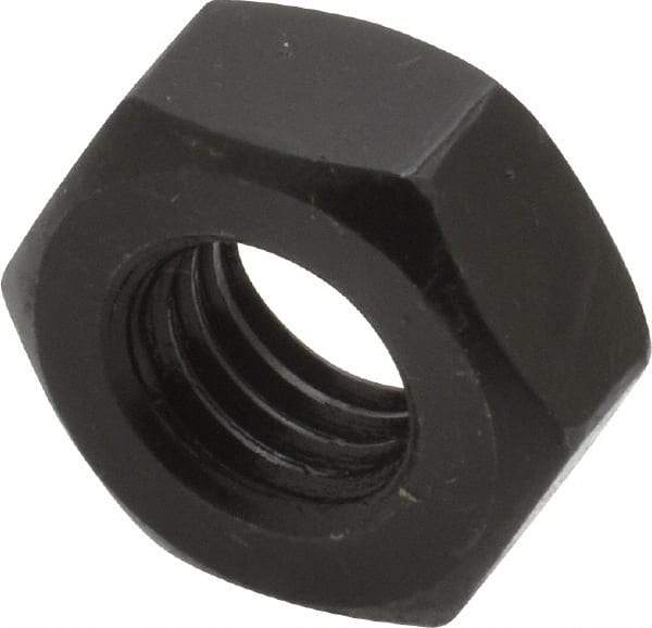 Value Collection - M10x1.50 Steel Right Hand Hex Nut - 17mm Across Flats, 8mm High, Uncoated - Industrial Tool & Supply