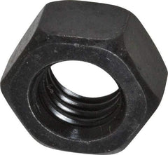 Value Collection - M12x1.75 Steel Right Hand Hex Nut - 19mm Across Flats, 10mm High, Uncoated - Industrial Tool & Supply