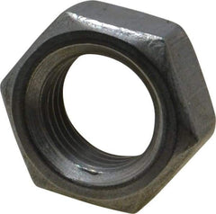 Value Collection - 1/2-20 UNF Steel Right Hand Hex Jam Nut - 3/4" Across Flats, 5/16" High, Uncoated - Industrial Tool & Supply
