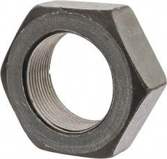 Value Collection - 1-3/4 - 12 UNF Steel Right Hand Hex Jam Nut - 2-5/8" Across Flats, 31/32" High, Uncoated - Industrial Tool & Supply