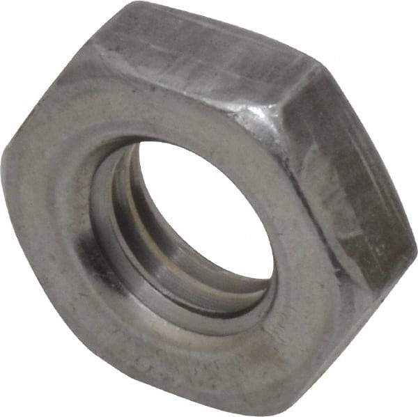Value Collection - 5/8-11 UNC Steel Right Hand Heavy Hex Jam Nut - 1-1/16" Across Flats, 23/64" High, Uncoated, 2B Class of Fit - Industrial Tool & Supply