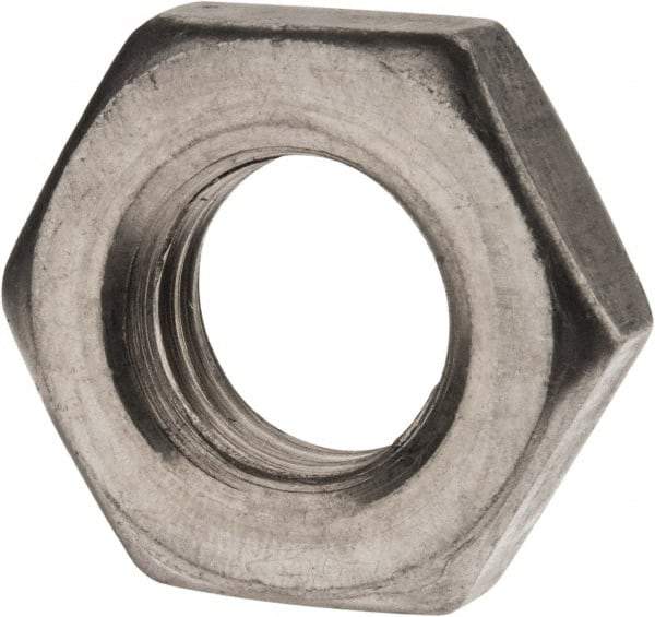 Value Collection - 3/4-10 UNC Steel Right Hand Heavy Hex Jam Nut - 1-1/4" Across Flats, 27/64" High, Uncoated, 2B Class of Fit - Industrial Tool & Supply