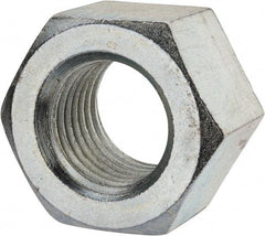 Value Collection - 2 - 4-1/2 UNC Steel Right Hand Heavy Hex Nut - 3-1/8" Across Flats, 1-31/32" High, Zinc Clear Finish - Industrial Tool & Supply