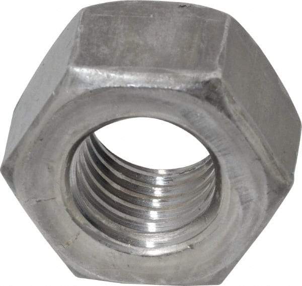 Value Collection - 3/4-10 UNC Steel Right Hand Heavy Hex Nut - 1-1/4" Across Flats, 47/64" High, Uncoated, 2B Class of Fit - Industrial Tool & Supply
