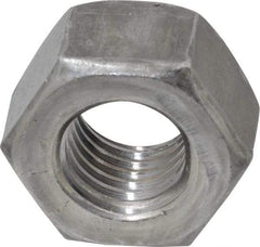 Value Collection - 3/4-10 UNC Steel Right Hand Heavy Hex Nut - 1-1/4" Across Flats, 47/64" High, Uncoated, 2B Class of Fit - Industrial Tool & Supply