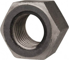 Value Collection - 1-1/2 - 6 UNC Steel Right Hand Heavy Hex Nut - 2-3/8" Across Flats, 1.4688" High, Uncoated - Industrial Tool & Supply