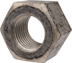 Value Collection - 2 - 4-1/2 UNC Steel Right Hand Heavy Hex Nut - 3-1/8" Across Flats, 1-31/32" High, Uncoated - Industrial Tool & Supply