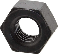 Value Collection - 5/8-11 UNC Steel Right Hand Heavy Hex Nut - 1-1/16" Across Flats, 39/64" High, Uncoated, 2B Class of Fit - Industrial Tool & Supply