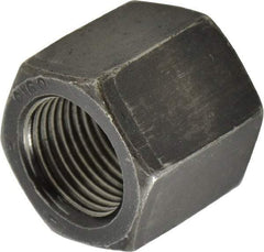 Value Collection - 7/8-14 UNF Steel Right Hand High Hex Nut - 1-5/16" Across Flats, 1-5/32" High, Uncoated - Industrial Tool & Supply