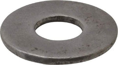Value Collection - 7/16" Screw, Steel USS Flat Washer - 1/2" ID x 1-1/4" OD, 5/64" Thick, Plain Finish - Industrial Tool & Supply