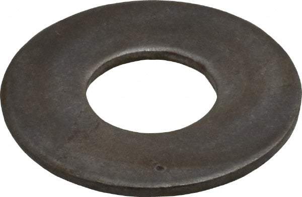 Value Collection - 9/16" Screw, Steel USS Flat Washer - 5/8" ID x 1-1/2" OD, 7/64" Thick, Plain Finish - Industrial Tool & Supply