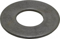 Value Collection - 1-1/8" Screw, Steel USS Flat Washer - 1-1/4" ID x 2-3/4" OD, 11/64" Thick, Plain Finish - Industrial Tool & Supply