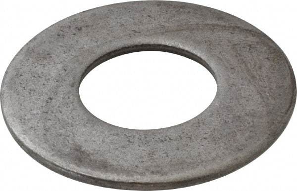 Value Collection - 1-1/2" Screw, Steel USS Flat Washer - 1-5/8" ID x 3-1/2" OD, 3/16" Thick, Plain Finish - Industrial Tool & Supply