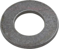 Value Collection - 1/2" Screw, Steel SAE Flat Washer - 17/32" ID x 1-1/16" OD, 3/32" Thick, Plain Finish - Industrial Tool & Supply