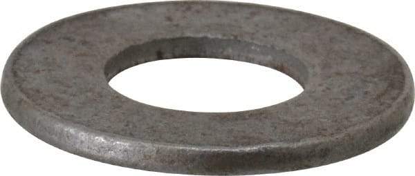 Value Collection - 5/8" Screw, Steel SAE Flat Washer - 21/32" ID x 1-5/16" OD, 3/32" Thick, Plain Finish - Industrial Tool & Supply