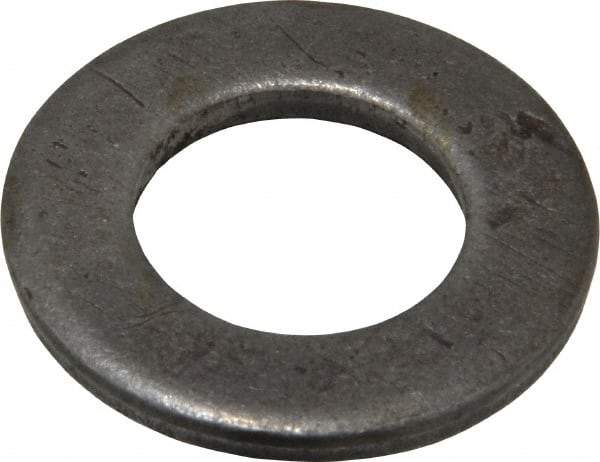 Value Collection - 3/4" Screw, Steel SAE Flat Washer - 13/16" ID x 1-1/2" OD, 9/64" Thick, Plain Finish - Industrial Tool & Supply