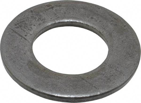 Value Collection - 7/8" Screw, Steel SAE Flat Washer - 15/16" ID x 1-3/4" OD, 9/64" Thick, Plain Finish - Industrial Tool & Supply