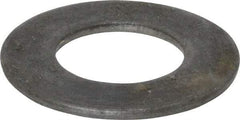 Value Collection - 1" Screw, Steel SAE Flat Washer - 1-1/16" ID x 2" OD, 9/64" Thick, Plain Finish - Industrial Tool & Supply