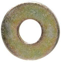 Value Collection - 5/8" Screw, Grade 8 Steel Extra Thick Flat Washer - Zinc Yellow Dichromate Finish - Industrial Tool & Supply