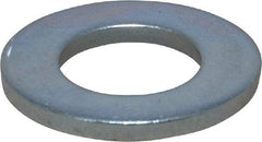 Value Collection - M14 Screw, Steel Standard Flat Washer - 15mm ID x 28mm OD, 2.5mm Thick, Zinc-Plated Finish - Industrial Tool & Supply