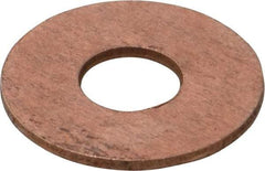 Value Collection - 1/4" Screw, Silicon Bronze Standard Flat Washer - 5/16" ID x 11/16" OD, 1-1/16" Thick - Industrial Tool & Supply