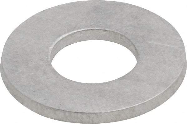 Value Collection - 5/16" Screw, Aluminum Standard Flat Washer - 0.319" ID x 3/4" OD, 0.061" Thick - Industrial Tool & Supply